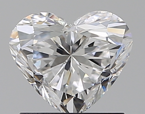 1 CaratF-VVS1 - Cut Heart Diamond