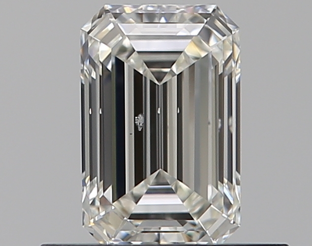 0.53 CaratI-SI1 - Cut Emerald Diamond