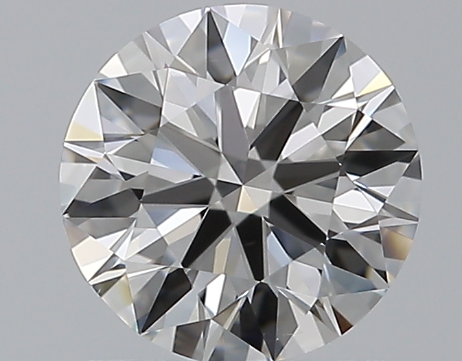 0.77 CaratG-VS2 EX Cut Round Diamond