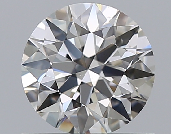 0.75 CaratG-VS2 EX Cut Round Diamond