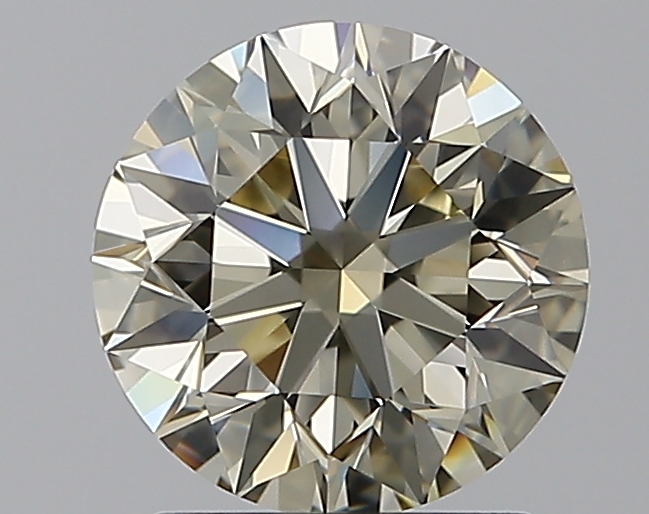 1.7 CaratO-P-VVS1 EX Cut Round Diamond