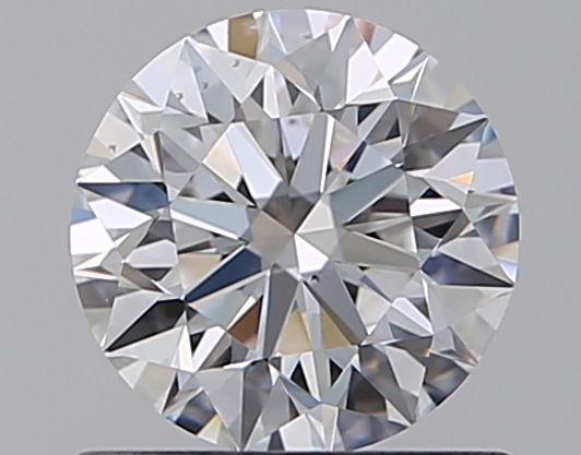 0.83 CaratE-VS2 EX Cut Round Diamond