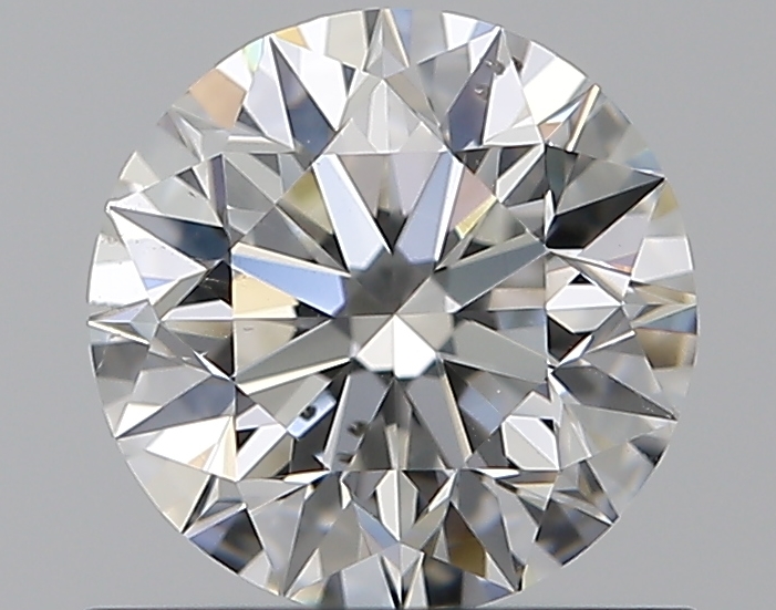 0.75 CaratF-SI1 EX Cut Round Diamond