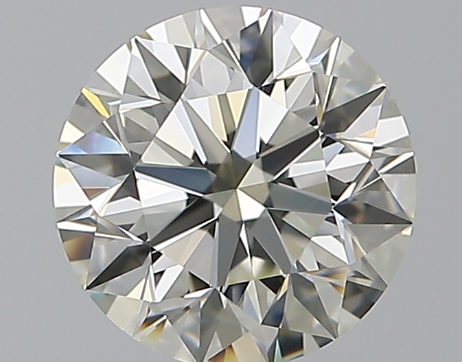 1.29 CaratL-VVS1 EX Cut Round Diamond