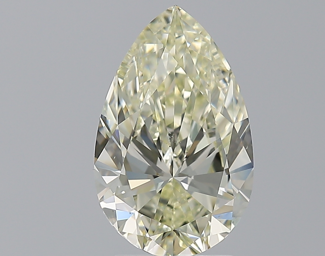 3 CaratU-V-VS2 - Cut Pear Diamond
