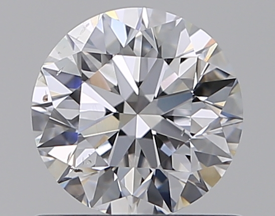 0.8 CaratD-SI1 EX Cut Round Diamond