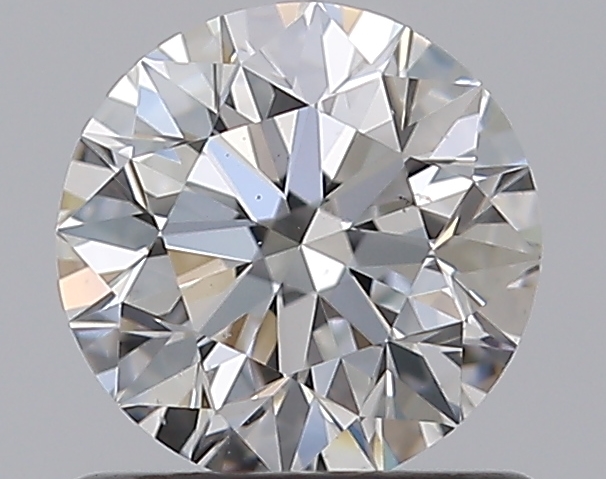 0.75 CaratF-SI1 EX Cut Round Diamond