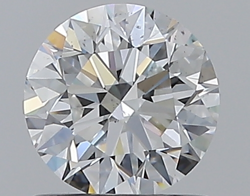 0.81 CaratE-SI1 EX Cut Round Diamond