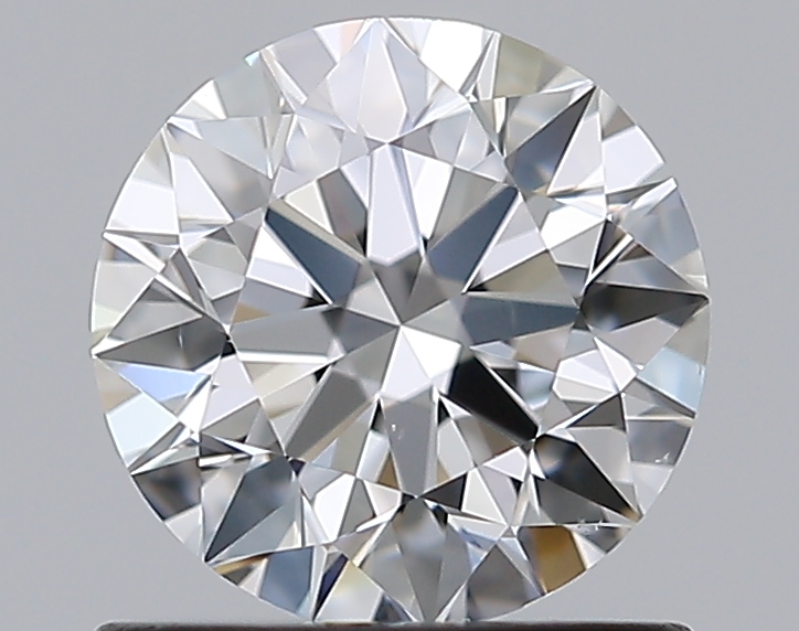 0.89 CaratF-VS2 EX Cut Round Diamond