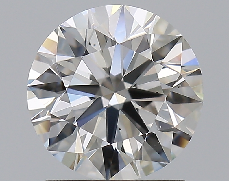 1.5 CaratH-VS2 EX Cut Round Diamond