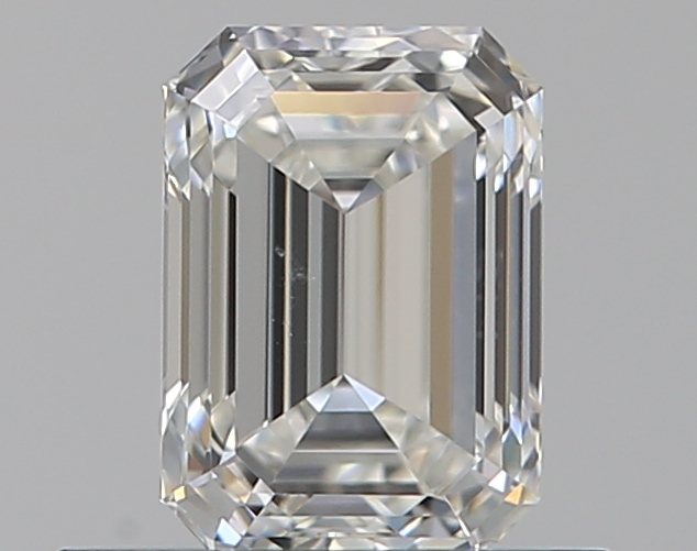0.61 CaratH-VS2 - Cut Emerald Diamond
