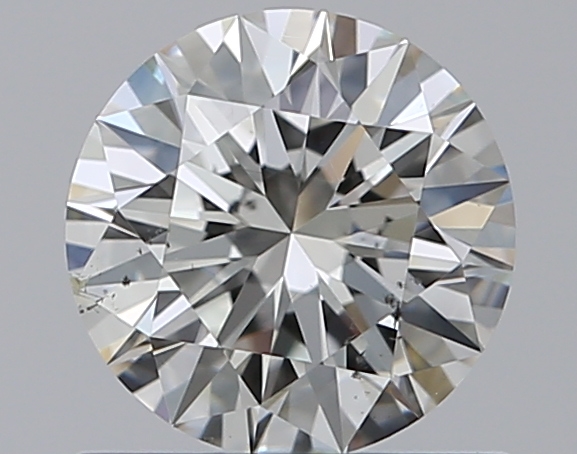 0.82 CaratJ-SI1 EX Cut Round Diamond