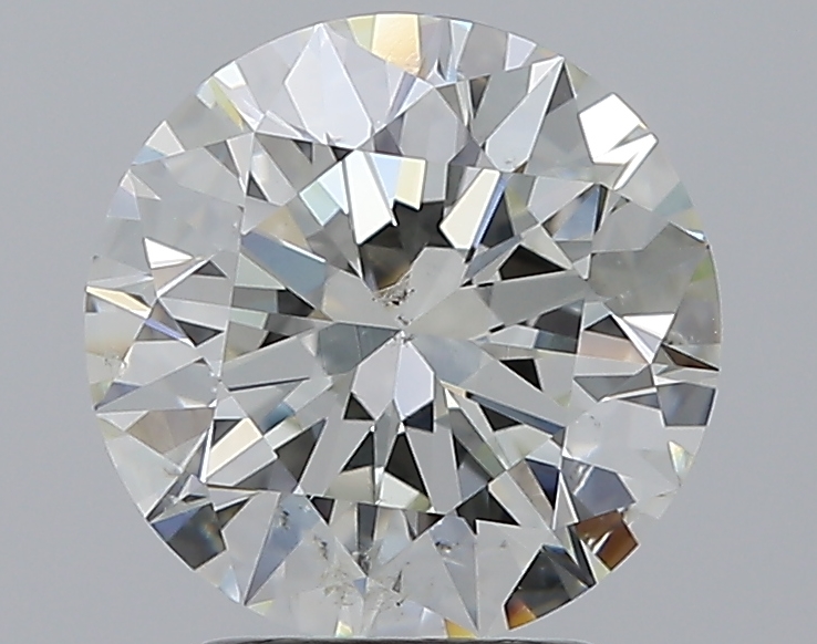 2.5 CaratJ-SI1 EX Cut Round Diamond
