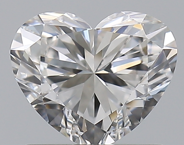 1 CaratG-VVS1 - Cut Heart Diamond