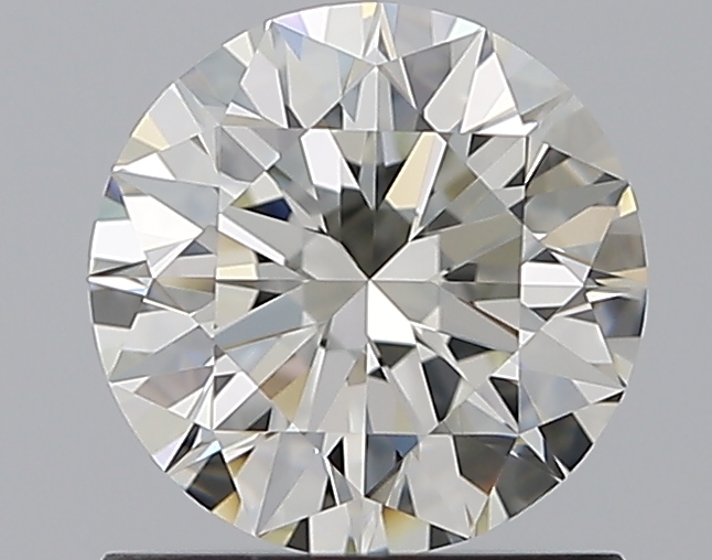 0.92 CaratJ-VVS1 EX Cut Round Diamond