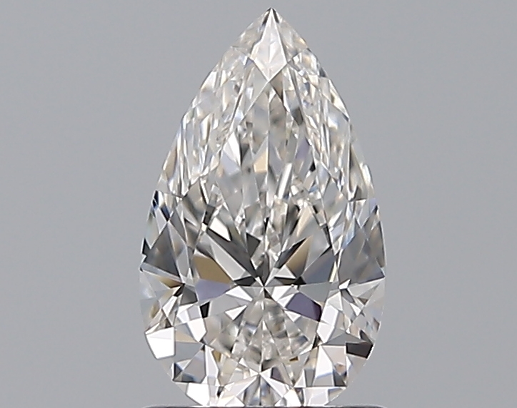 1 CaratG-VVS1 - Cut Pear Diamond