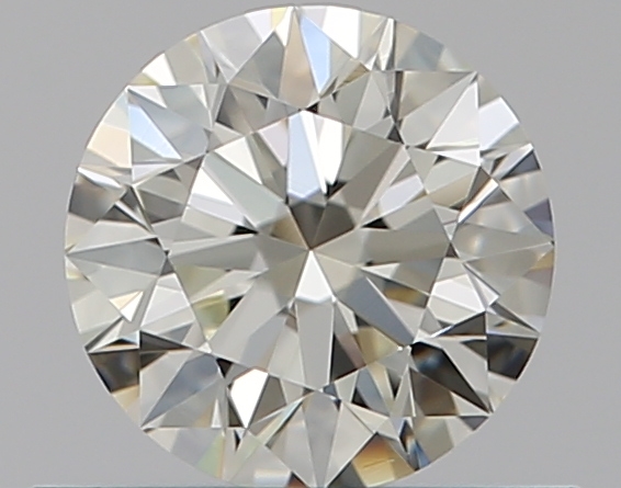 0.53 CaratL-SI1 EX Cut Round Diamond