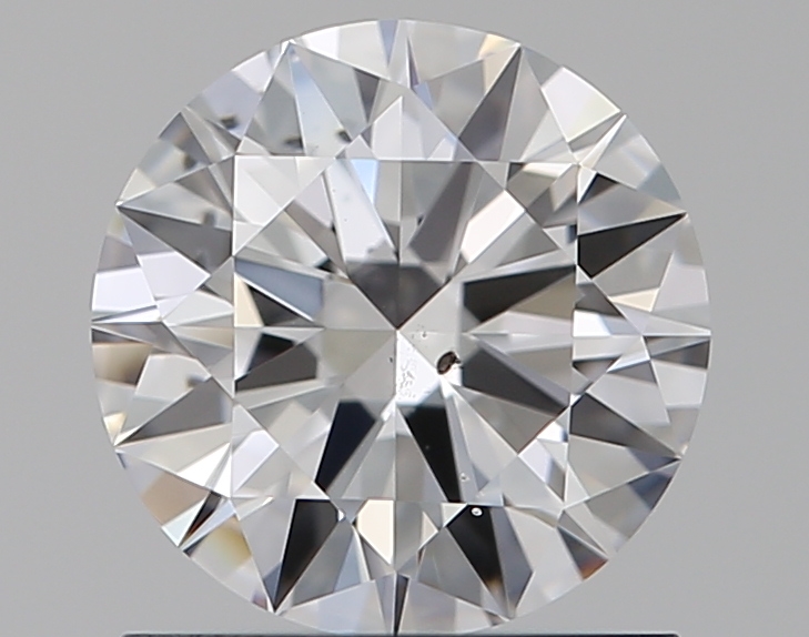 1 CaratD-SI1 EX Cut Round Diamond