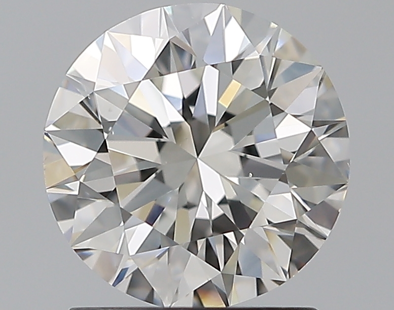 1.5 CaratH-VS2 EX Cut Round Diamond
