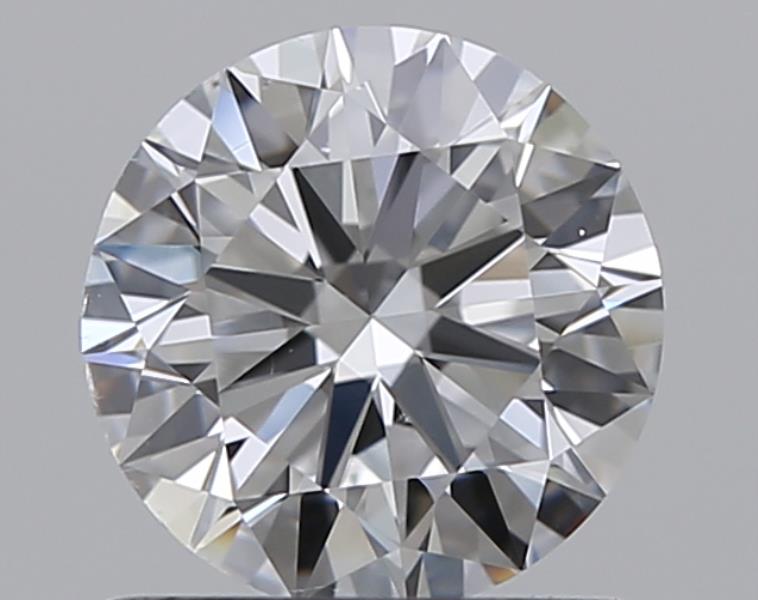 0.8 CaratE-VS2 EX Cut Round Diamond