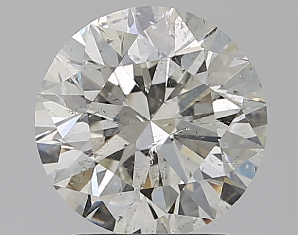 2.01 CaratI-SI2 EX Cut Round Diamond