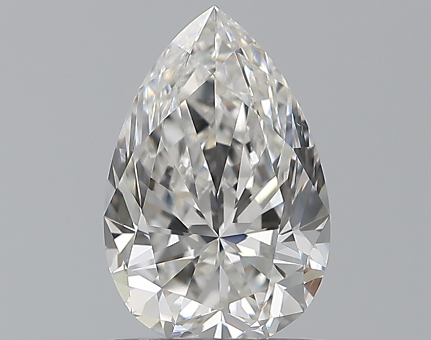 0.9 CaratF-VS2 - Cut Pear Diamond