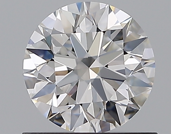 0.71 CaratD-VVS1 EX Cut Round Diamond