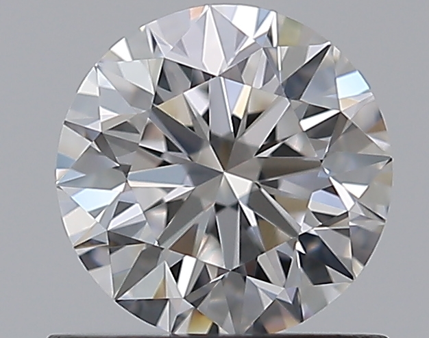 0.76 CaratE-VVS1 EX Cut Round Diamond
