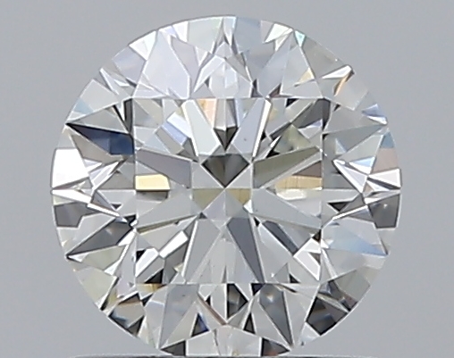 0.77 CaratI-VS1 EX Cut Round Diamond