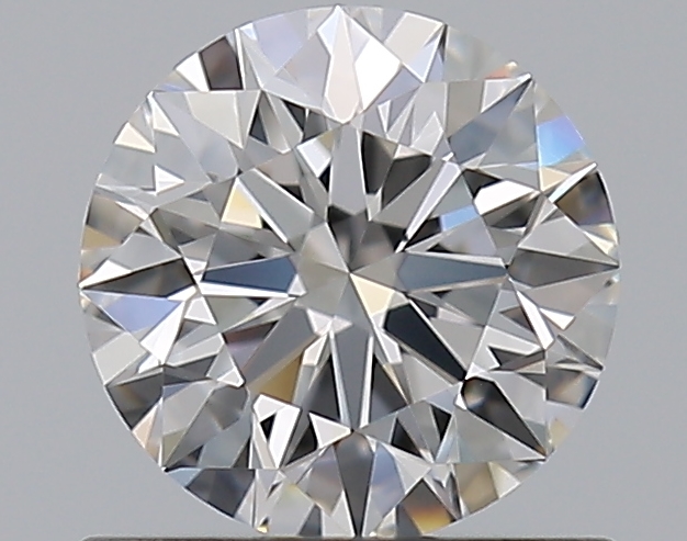 0.78 CaratF-VVS1 EX Cut Round Diamond