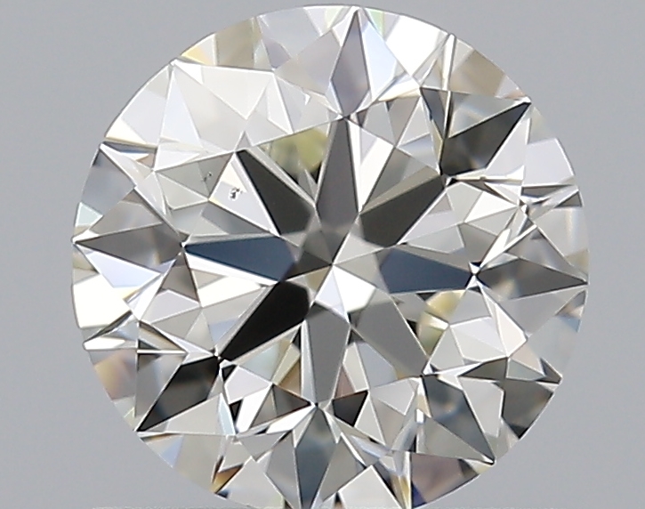 0.9 CaratJ-VS2 EX Cut Round Diamond