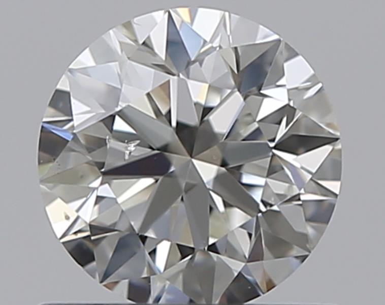 0.6 CaratH-SI2 EX Cut Round Diamond