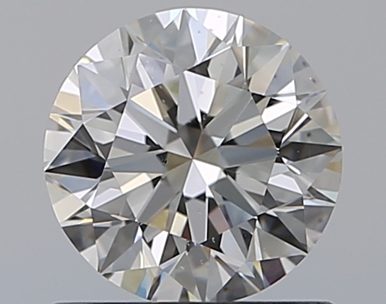 0.9 CaratI-VS2 EX Cut Round Diamond