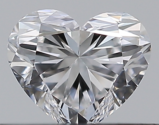 0.33 CaratD-VVS2 - Cut Heart Diamond