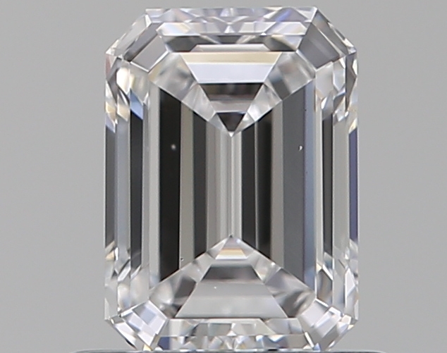 0.65 CaratD-VS1 - Cut Emerald Diamond