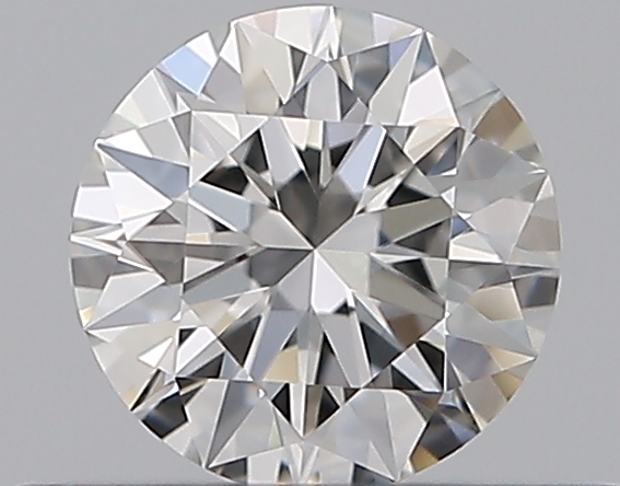 0.37 CaratF-IF EX Cut Round Diamond
