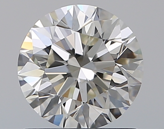 1 CaratJ-VS2 EX Cut Round Diamond