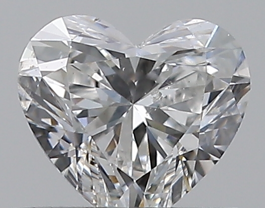 0.39 CaratF-SI2 - Cut Heart Diamond