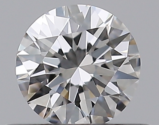 0.33 CaratE-VVS2 EX Cut Round Diamond