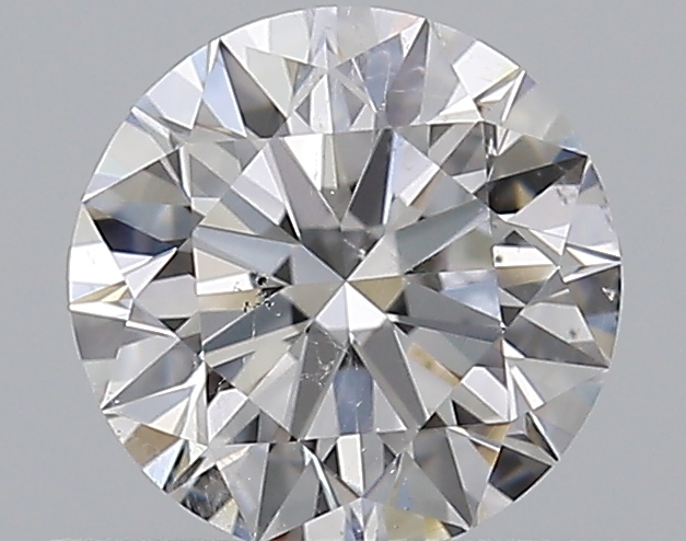 0.59 CaratE-I1 EX Cut Round Diamond