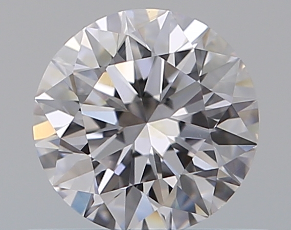 0.55 CaratF-VVS2 EX Cut Round Diamond