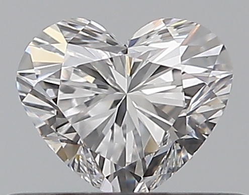 0.33 CaratD-VVS2 - Cut Heart Diamond