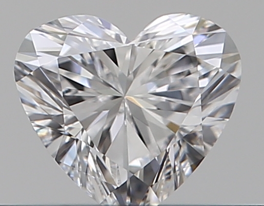 0.33 CaratD-VVS2 - Cut Heart Diamond