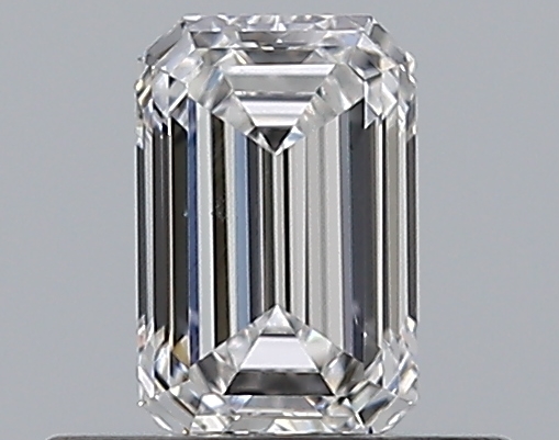 0.43 CaratD-SI1 - Cut Emerald Diamond