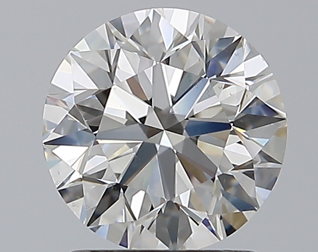1.5 CaratH-VS2 EX Cut Round Diamond