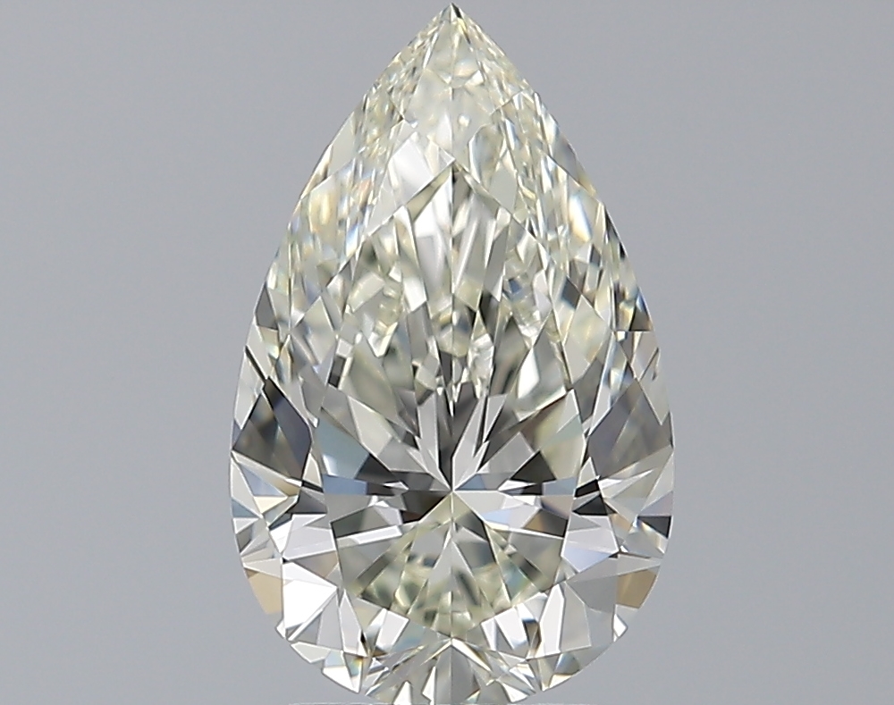 2.5 CaratK-VVS1 - Cut Pear Diamond