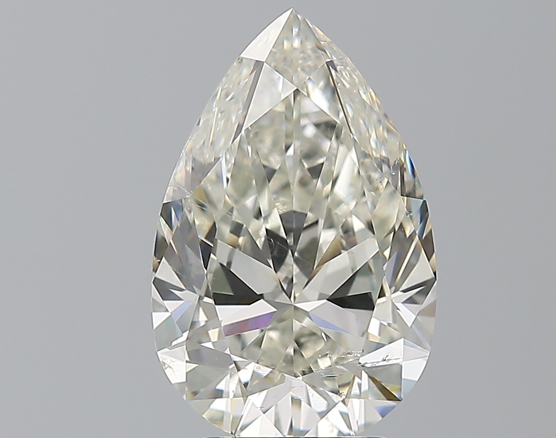 4.01 Carat Pear Diamond