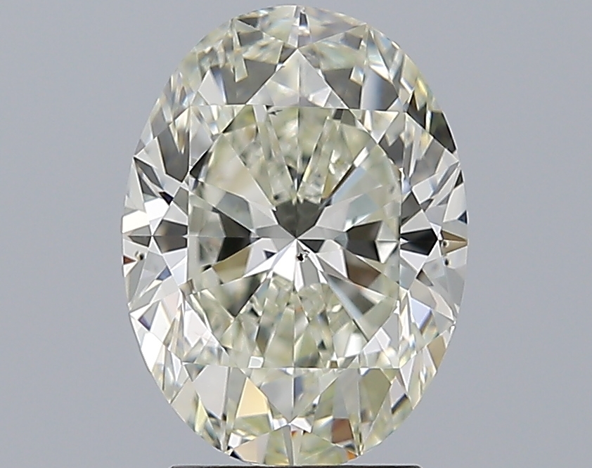 3 CaratK-SI1 - Cut Oval Diamond