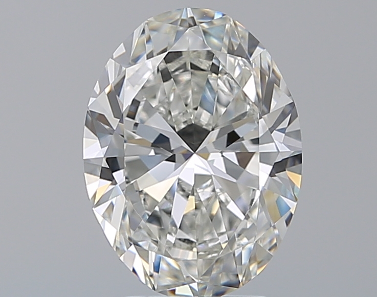 3 CaratG-VVS2 - Cut Oval Diamond