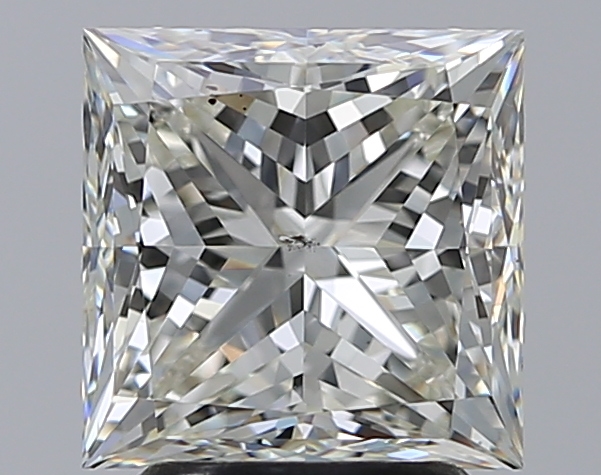 3.01 CaratJ-SI1 - Cut Princess Diamond